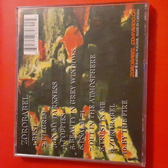 Rachel Walker Zorobabel CD - Picture 3 of 4